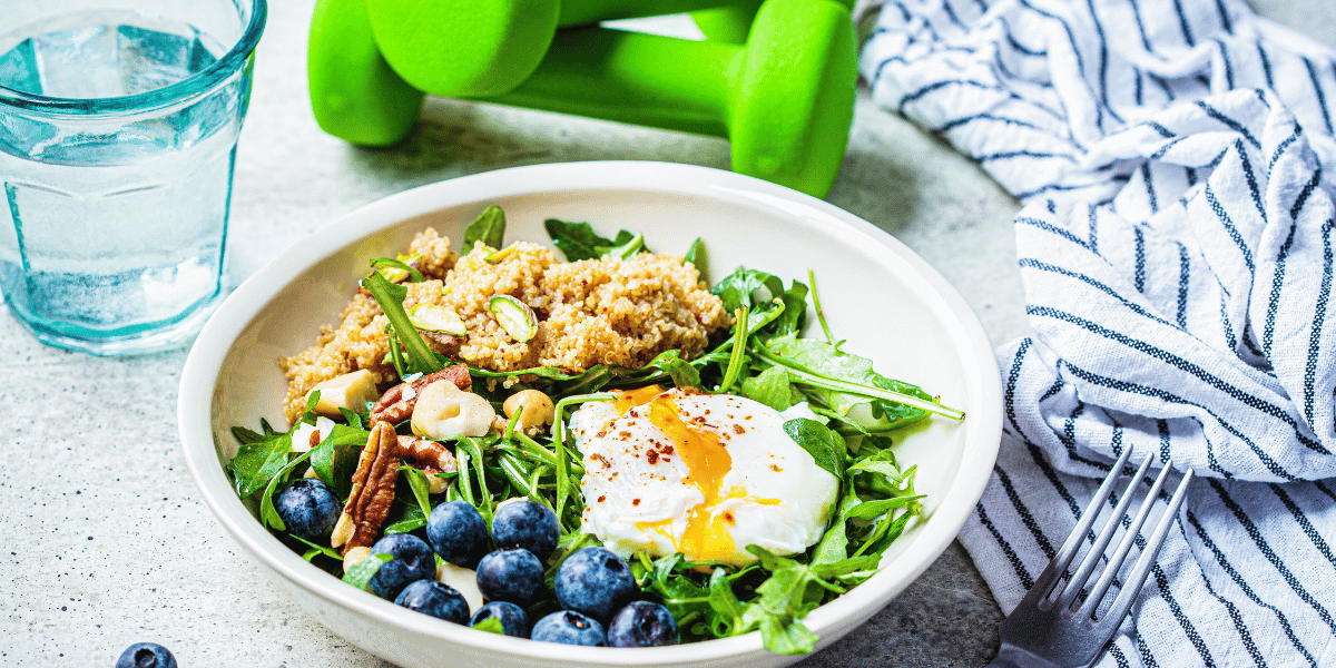 A healthy meal with anti-inflammatory properties